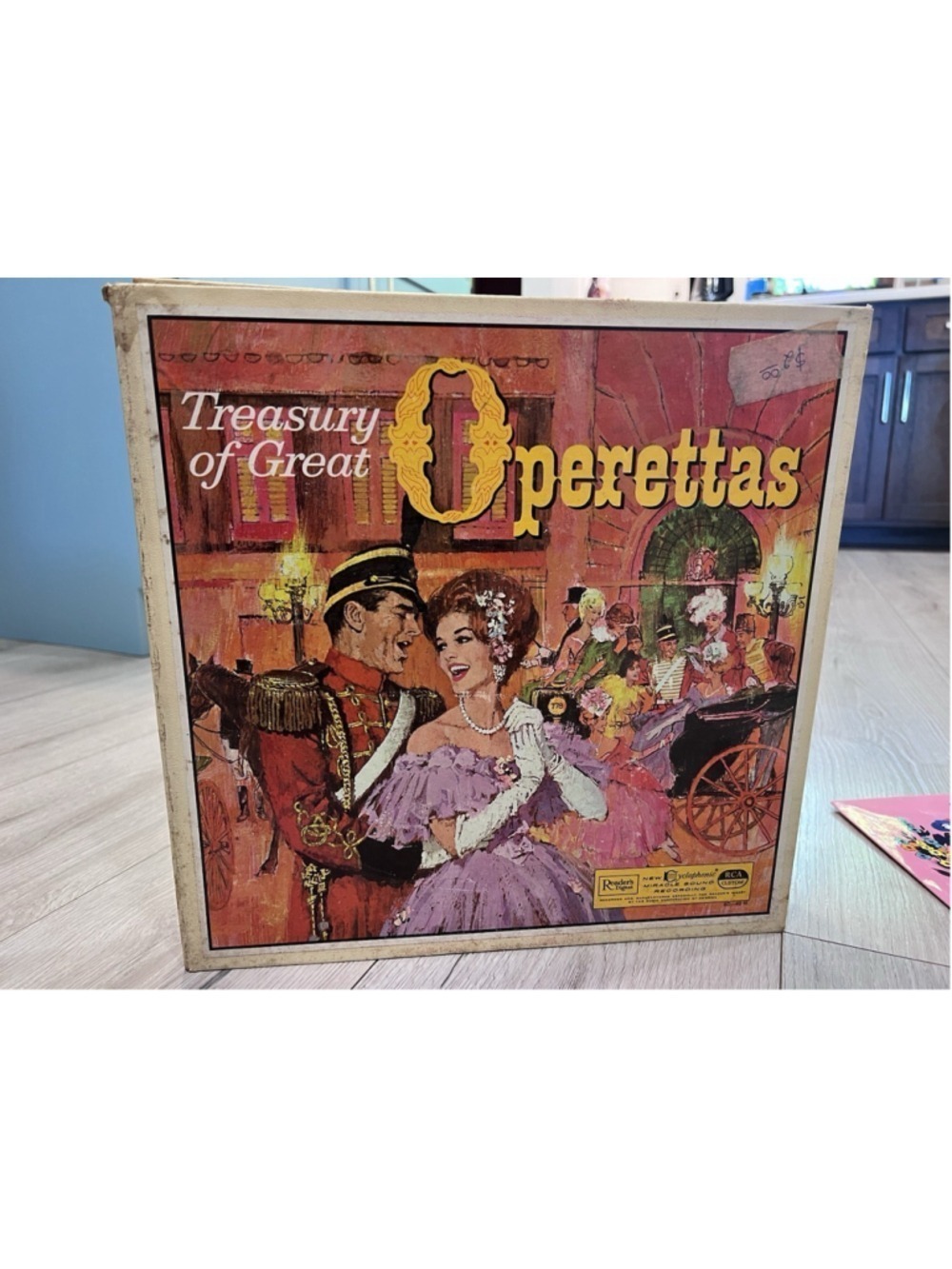 Vintage Vinyl Record 9 LP Box Set Treasury of Great Operettas Reader Digest